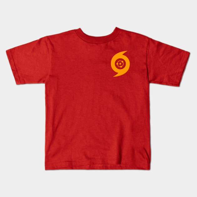 Ion Hurricane Badge Kids T-Shirt by OrangeCup